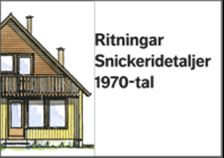 E-BOK Ritningar Snickeridetaljer 1970-tal
