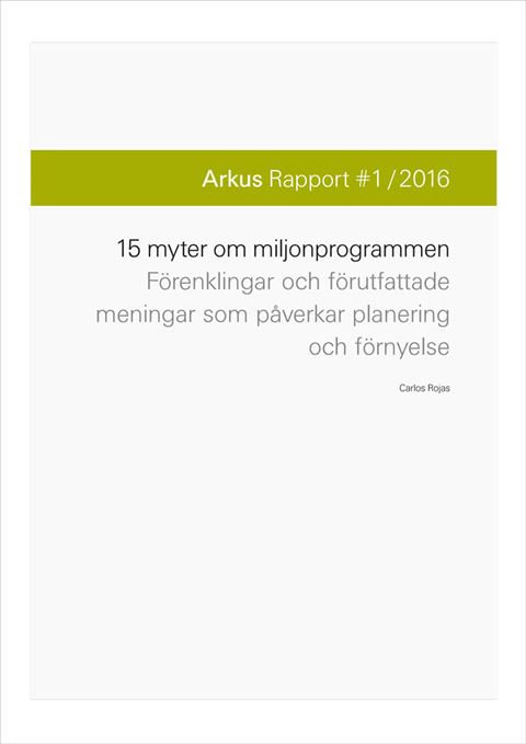 E-BOK 15 myter om miljonprogrammet