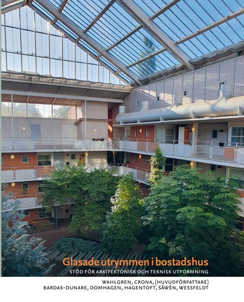 Glasade utrymmen i bostadshus