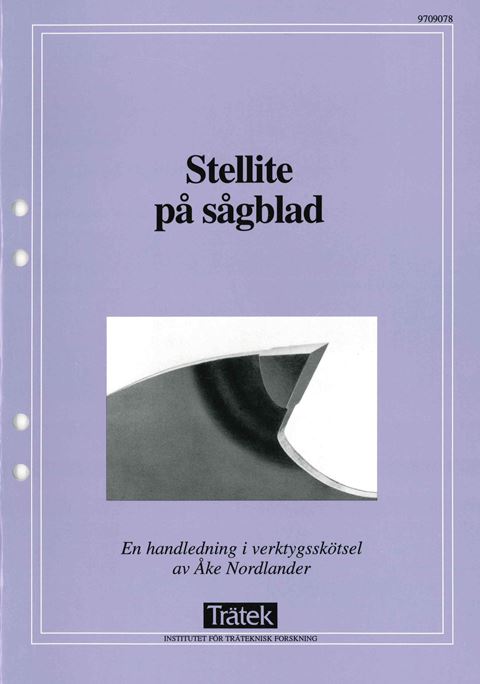 Stellite på sågblad