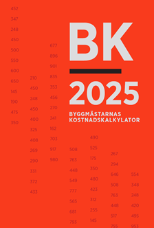 BK 2025. Byggmästarnas kostnadskalkylator