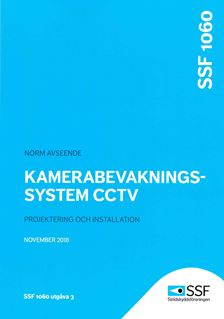 SSF 1060:3 Kameraövervakningssystem CCTV