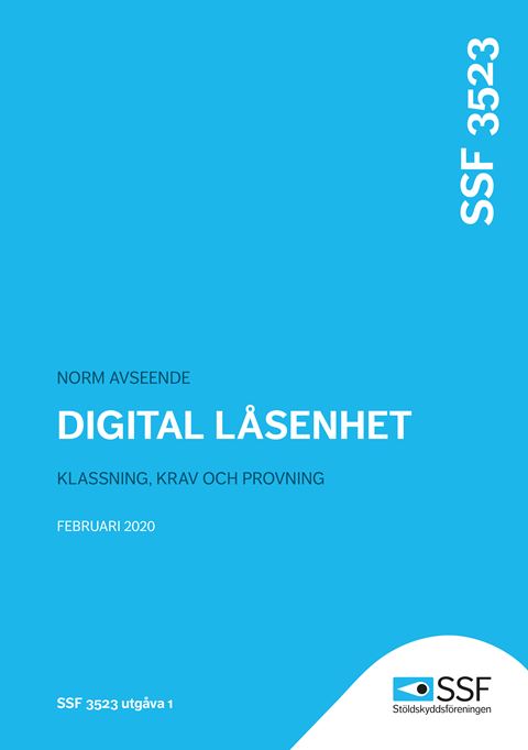 SSF 3523 Digital Låsenhet