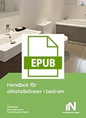 E-BOK Handbok för elinstallationer i badrum