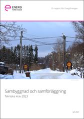 Sambyggnad och samförläggning - Tekniska krav 2023