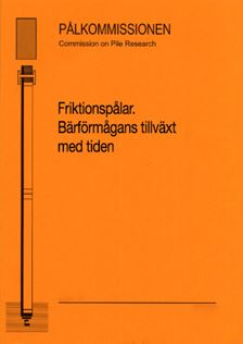 Friktionspålar. Bärförmågans tillväxt med tiden
