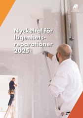 Nyckeltal lägenhetsreparationer 2025