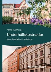 Underhållskostnader inkl checklista Repab Fakta 2024