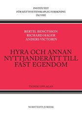 Hyra och annan nyttjanderätt till fast egendom. Utg 10