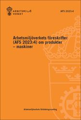 AFS 2023:4 Produkter - maskiner