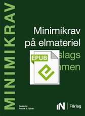 E-BOK Minimikrav på elmateriel i olika slags utrymmen