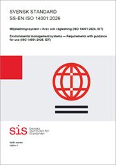 E-BOK SS-EN ISO 14001:2026 Miljöledningssystem