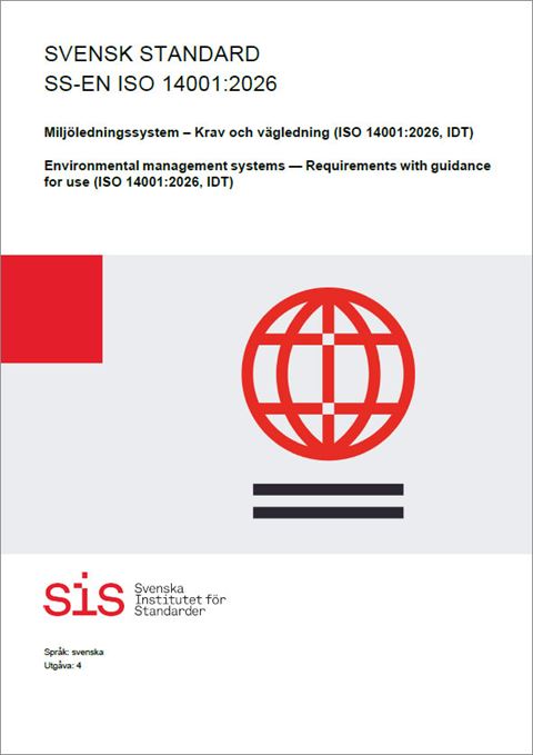 E-BOK SS-EN ISO 14001:2026 Miljöledningssystem