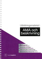 Utb.mtrl i AMA och beskrivning