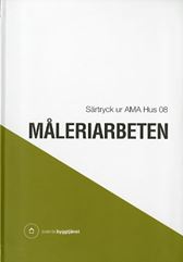 E-BOK Måleriarbeten. Särtryck ur AMA Hus 08