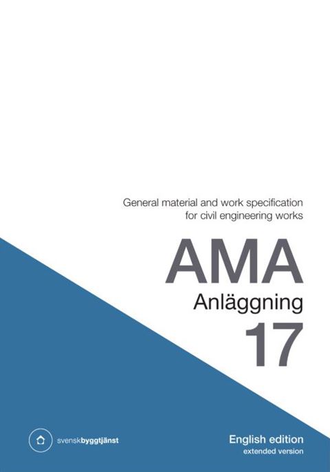 E-BOK AMA Anläggning 17. English edition