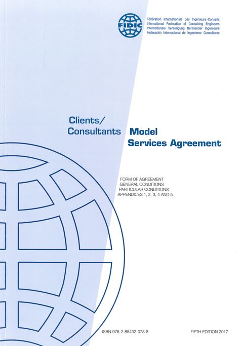 FIDIC Clients/Consultants Model Services Agreement. Utg 5 2017