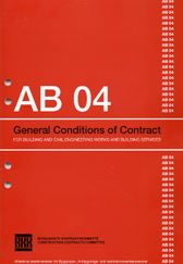 AB 04. General Conditions of Contract for Building and Civil Engineering Works and Building Services