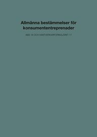 E-BOK Allm best för konsumententrepr. ABS 18 o Hantvform 17