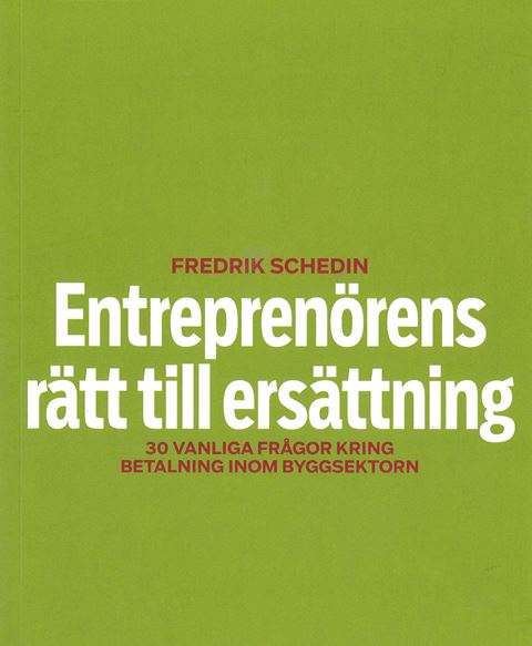 Entreprenörens rätt till ersättning