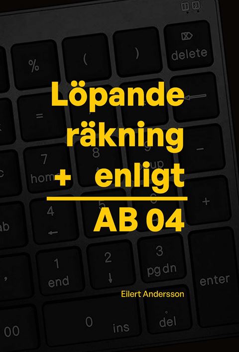 E-BOK Löpande räkning enligt AB 04