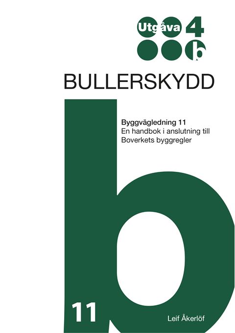 E-BOK Bullerskydd. BVL 11. Utg 4