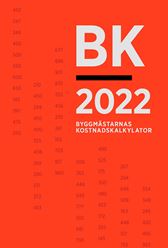 E-BOK BK 2022. Byggmästarnas kostnadskalkylator