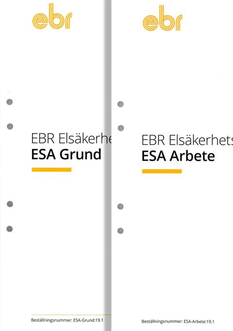 EBR ESA Paket 19.1 = ESA Grund + ESA Arbete