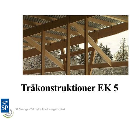 Träkonstruktioner EK 5