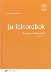 Juridikordbok Svensk-engelsk fackordbok. Utg 6