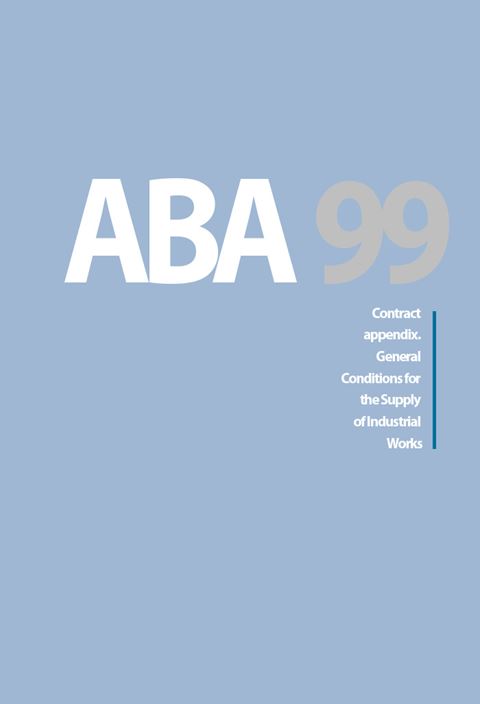 ABA 99. Contract appendix. General Conditions for the Supply of Industrial Works (blåa häftet)